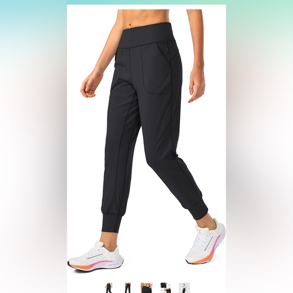 NWT Women's Black Jogger Pants tall - Picture 5 of 5